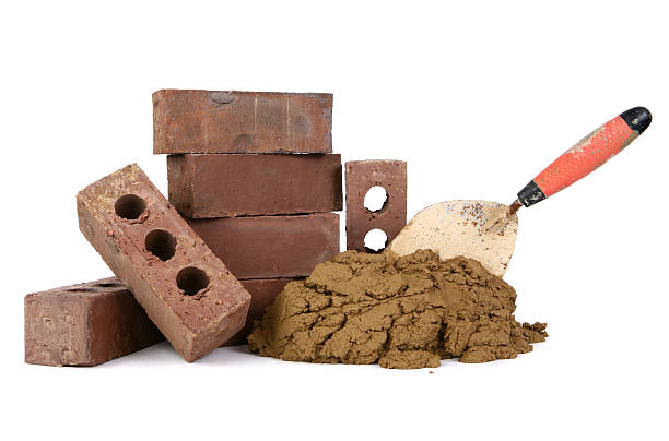 Brick and Mortar stock photo
