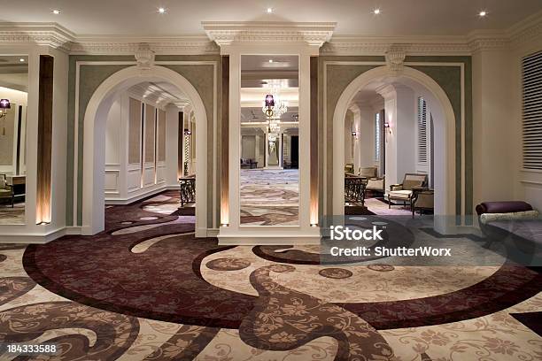 Luxurious Ballroom Stock Photo - Download Image Now - Ballroom, Hotel, Indoors