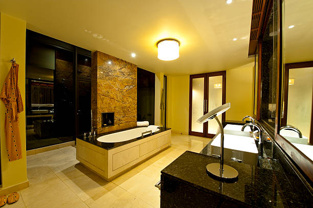 istock The bathroom of luxury hotel 184333641