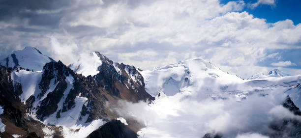 istock Stunning view with snowy mountains. 1843338781