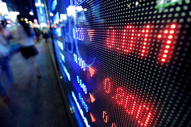 istock Stock market charts 184334071
