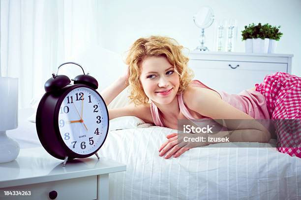 Happy Woman In The Morninig Stock Photo - Download Image Now - 25-29 Years, Adult, Adults Only