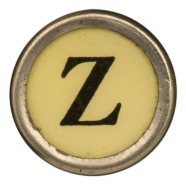 istock Alphabet - Letter Z from old Manual Typewriter. 184334287