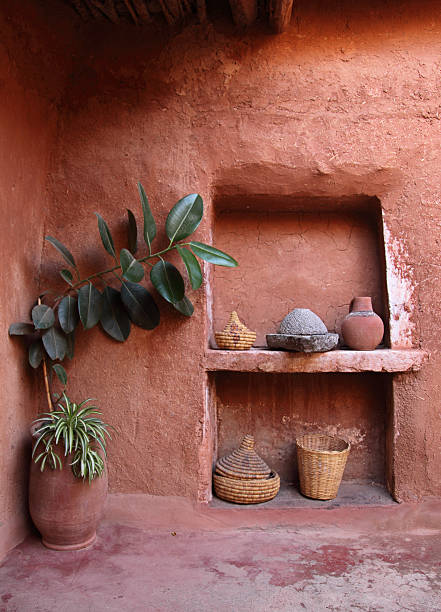 istock Interior decoration in rural Morocco 184334434