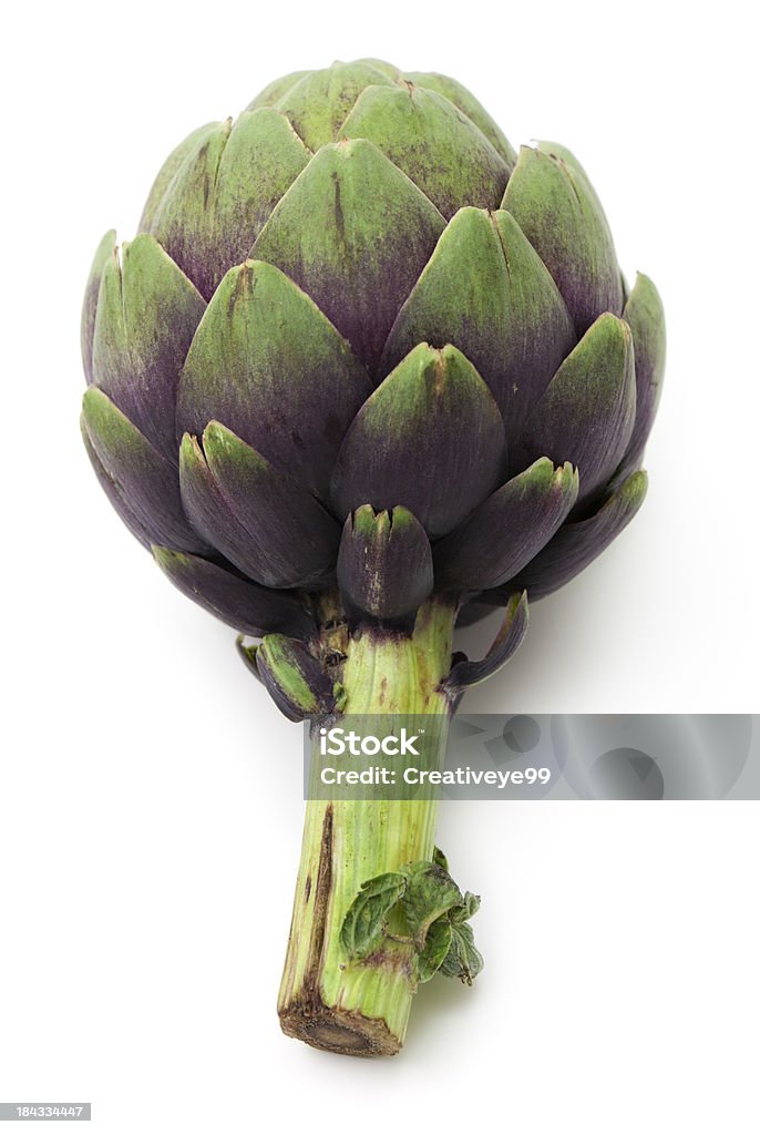 Artichoke Artichoke on white background Artichoke Stock Photo