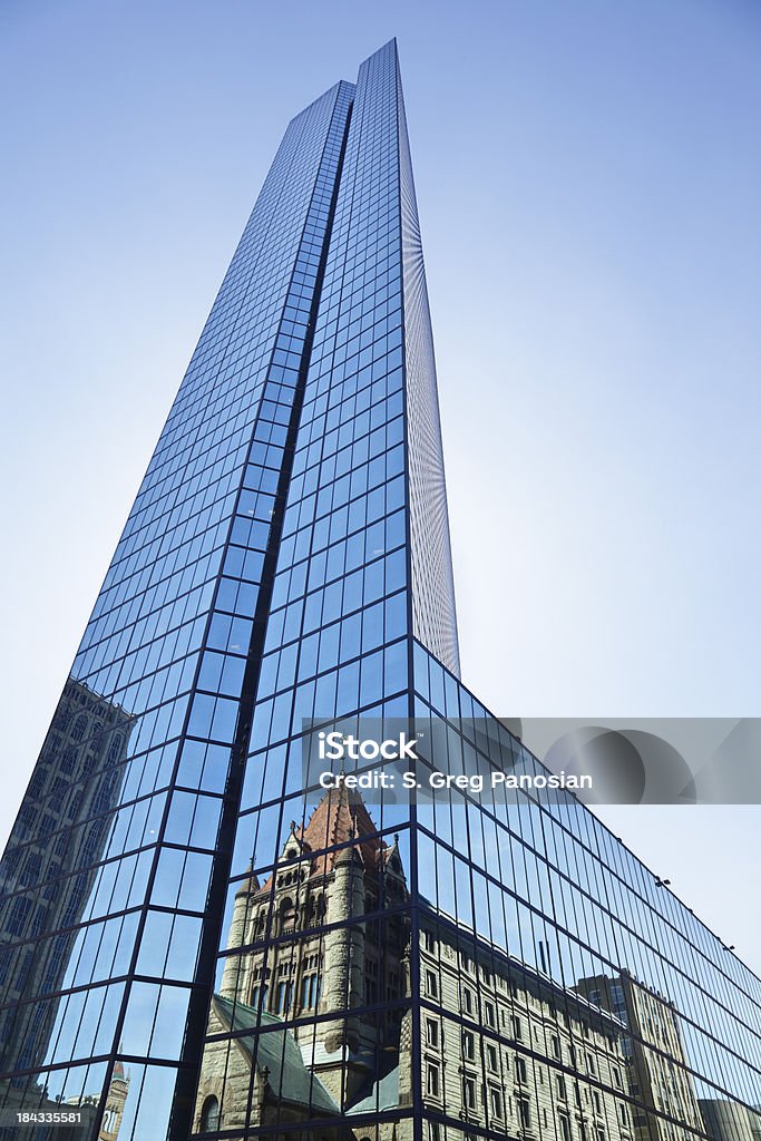 Architettura di Boston - Foto stock royalty-free di John Hancock Tower - Boston