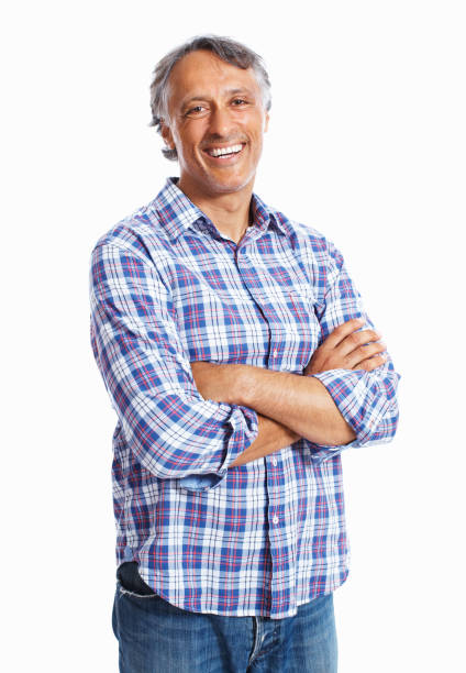 istock Casual man with arms folded 184335753