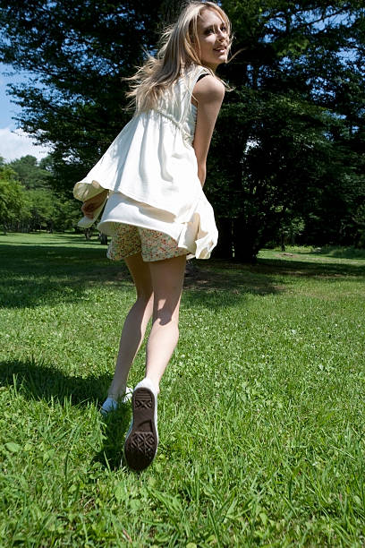 istock Running from behind in the nature 184335823
