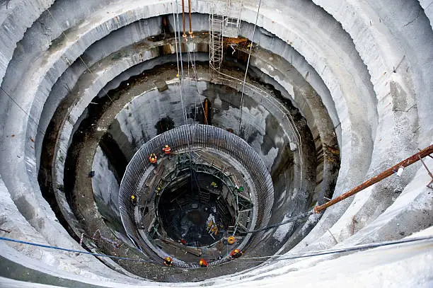 Photo of Subway, underground tunnel construction