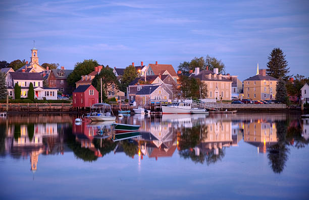 istock Portsmouth Harbnor Reflection 184336240
