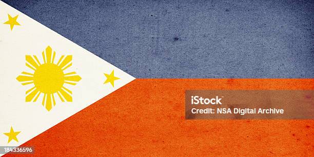 Flaga Filipin Zbliżenie Wysokiej Rozdzielczości - zdjęcia stockowe i więcej obrazów Flaga Filipin - Flaga Filipin, Filipiny, Flaga