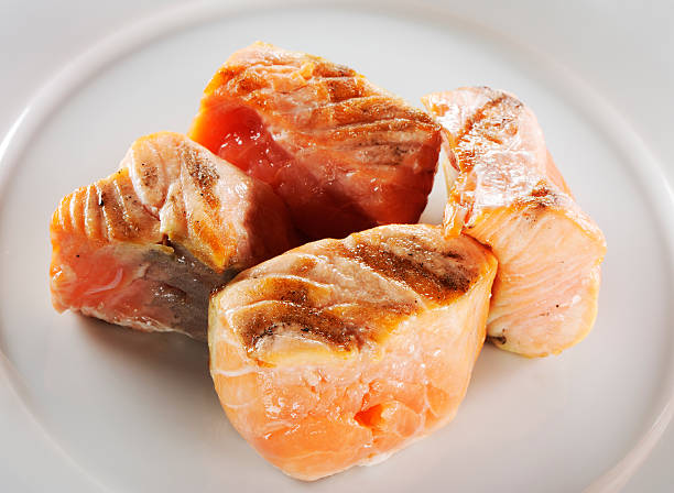 Grilled salmon