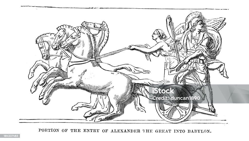 Alexander The Great Stock Illustration - Download Image Now - Alexander the  Great, Chariot, Chariot Racing - iStock