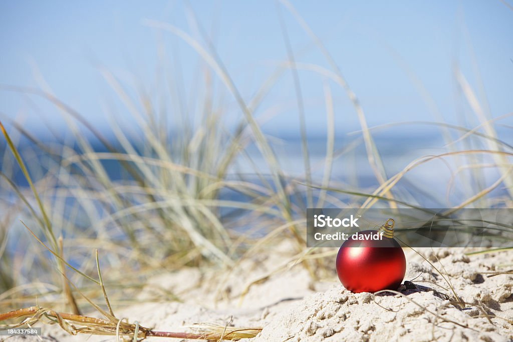 Пляж Рождественские украшения - Стоковые фото Рождество роялти-фри