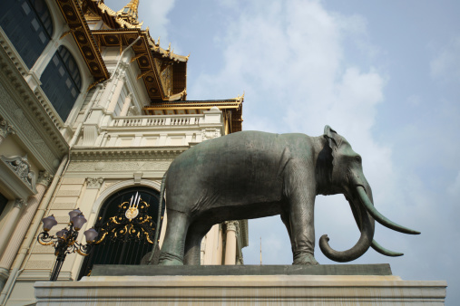 Bucharest, Romania - September 12, 2023: University Square and equestrian statue of King Mihai viteazul, work of the French sculptor Albert-Ernest Carrier-Belleuse