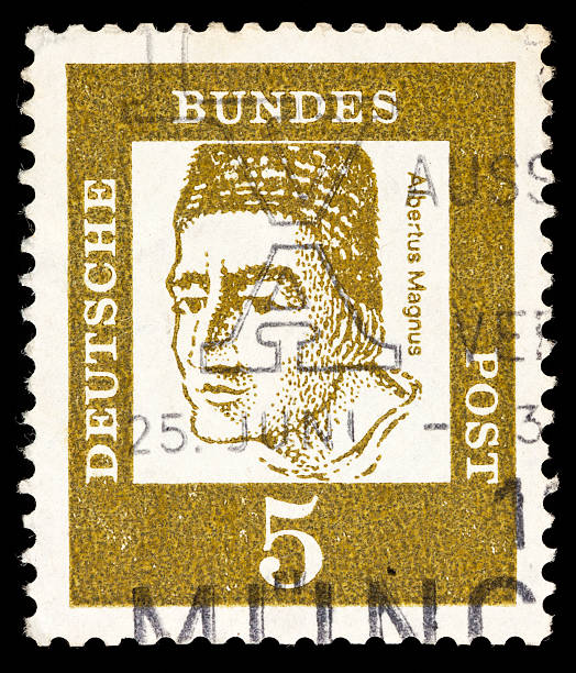 alemán sellos de envío - albertus magnus fotografías e imágenes de stock