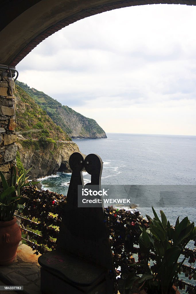 Via dell'amore Riomaggiore Cinque Terre, Italie - Photo de Cinque Terre libre de droits