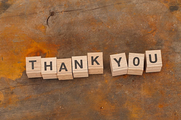 istock Thank you words on grunge background 184337831