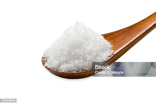 Sól - zdjęcia stockowe i więcej obrazów Sól - przyprawa - Sól - przyprawa, Łyżka - Sztućce, Solniczka
