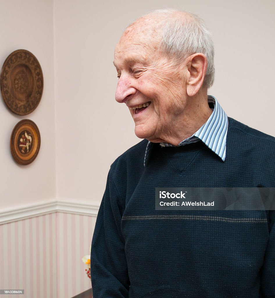 Senior dass er Mann - Lizenzfrei 80-89 Jahre Stock-Foto