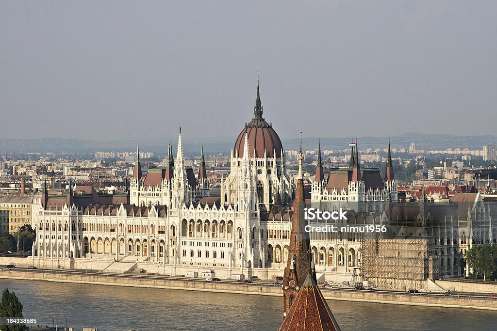 Parlamento em Budapeste, Hungria - Foto de stock de Arcaico royalty-free