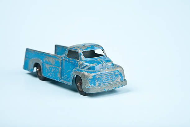 istock Vintage Blue Toy Truck 184338776
