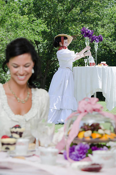istock Victorian Woman Party 184338974