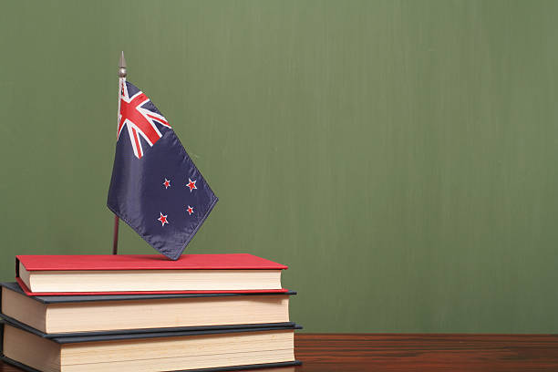 Education in New Zealand stock photo