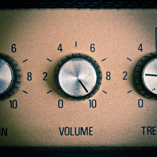 istock A sample of a retro mood with volume knob turned to maximum 184339805