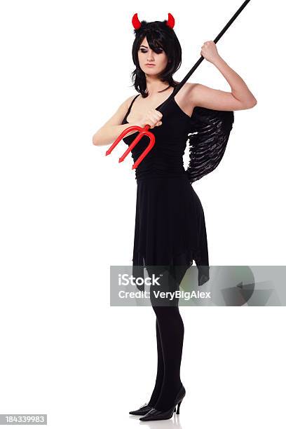 Dark Angel Stock Photo - Download Image Now - Adult, Angel, Animal Body Part