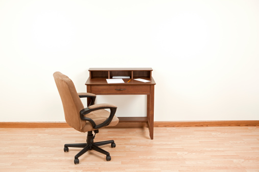 Writing desk with blank paper and envelope. It's time to write that letter!Please also see: