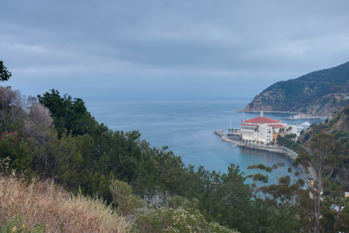 This is a picture of the Casino of Avalon on Catalina Island.