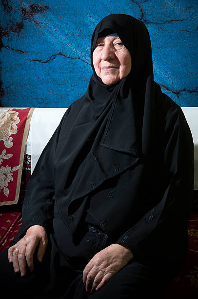 istock Old Muslim Woman 184340649