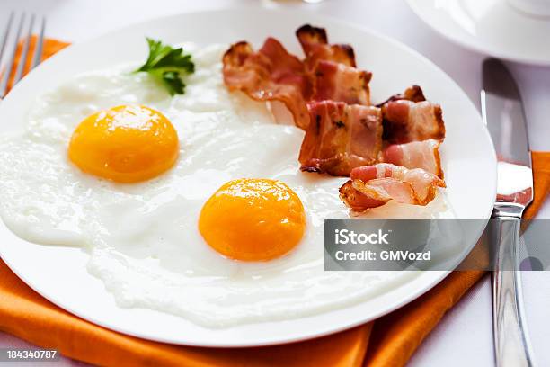 Breakfast Stock Photo - Download Image Now - Bacon, Breakfast, Close-up