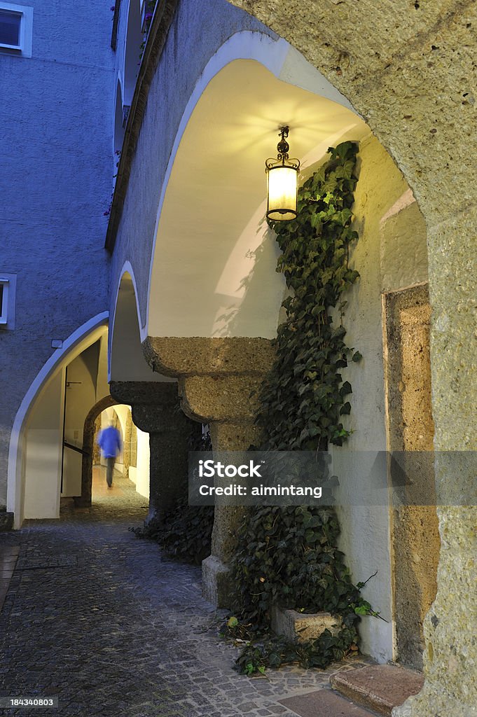 Conservar arquitetura em Salzburgo - Royalty-free Getreidegasse Foto de stock