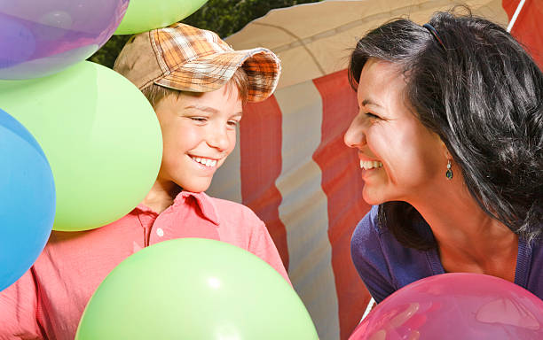 istock Mother with Son at Carnival 184340879