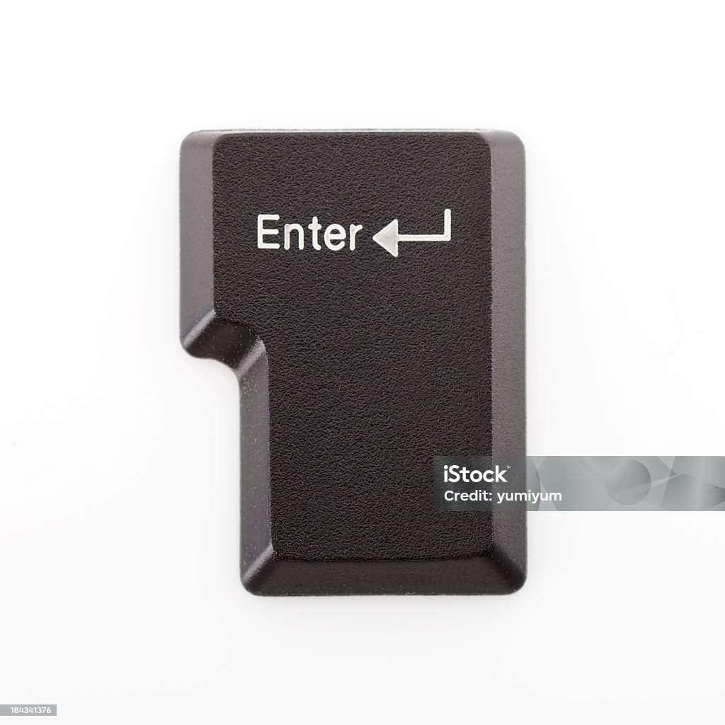 Tecla de Enter - Foto de stock de Tecla de Enter royalty-free