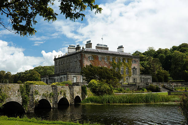 westport house. co mayo. l'irlanda - mayo foto e immagini stock