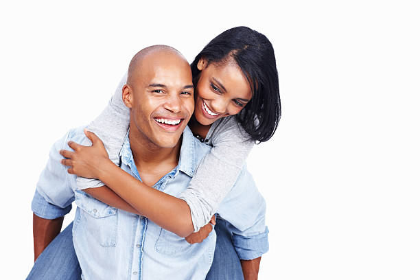 istock Young couple enjoying themselves 184341708
