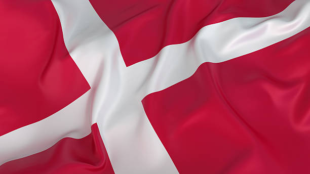 dänemark flagge - danish flag stock-fotos und bilder