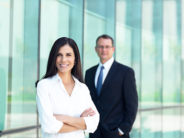 istock Beautiful business woman 184343089