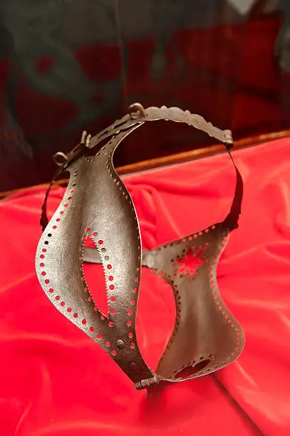 "Female chastity belt, used in the Middle Ages"