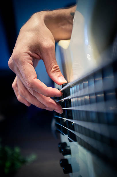 istock Bass Player's Hand 184343419