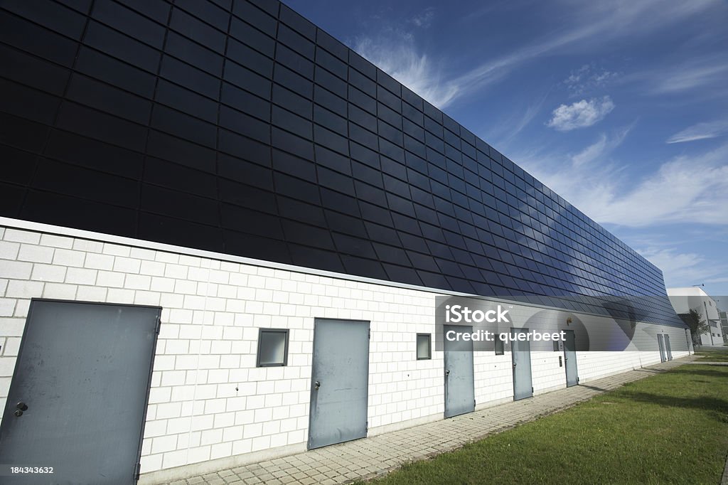 Große Solar Panel - Lizenzfrei Dach Stock-Foto