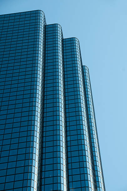 Office building downtown stock photo