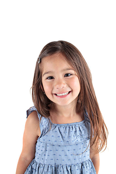istock Little girl smiling at the camera 184344975