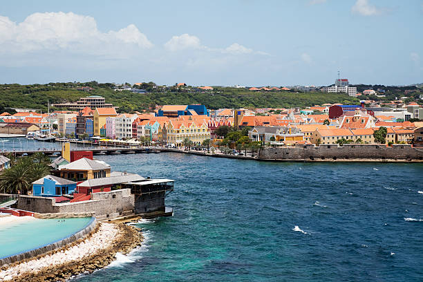 willemstad, curaçao - fort amsterdam - fotografias e filmes do acervo