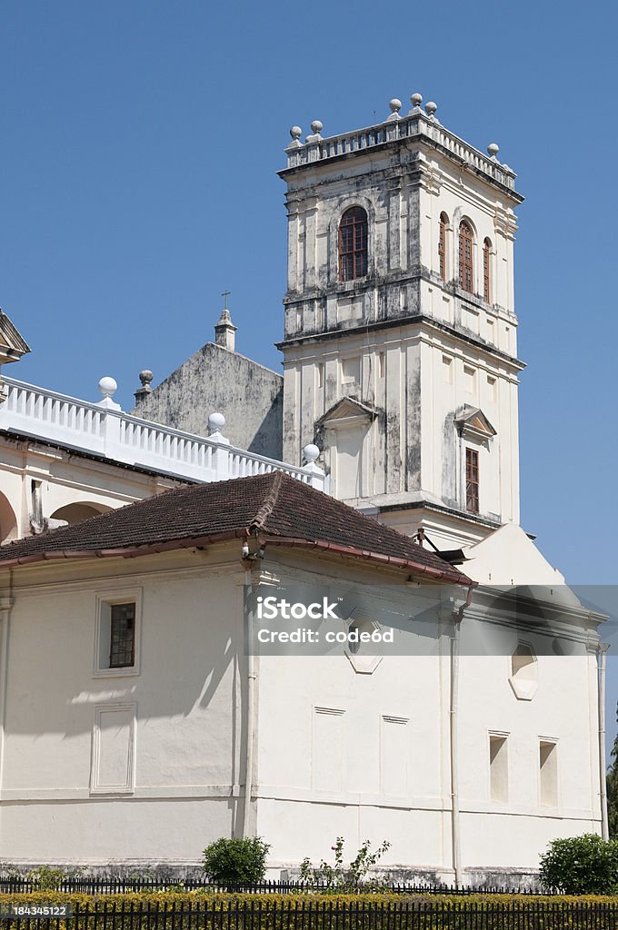 Cathédrale de l'archidiocèse e Damao de Goa, Inde - Photo de Catholicisme libre de droits