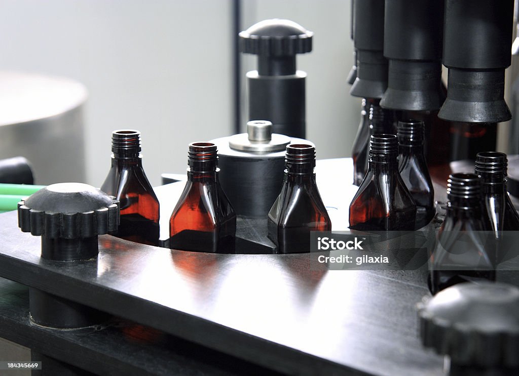Bottling. - Foto de stock de Fábrica de embotellado libre de derechos