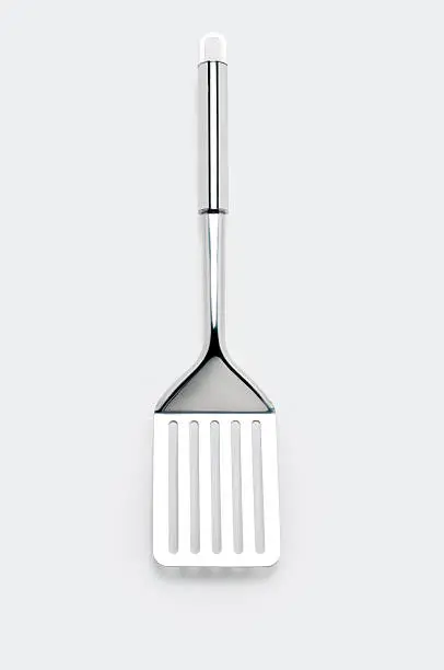 Stainless steel spatula with path.More object images: